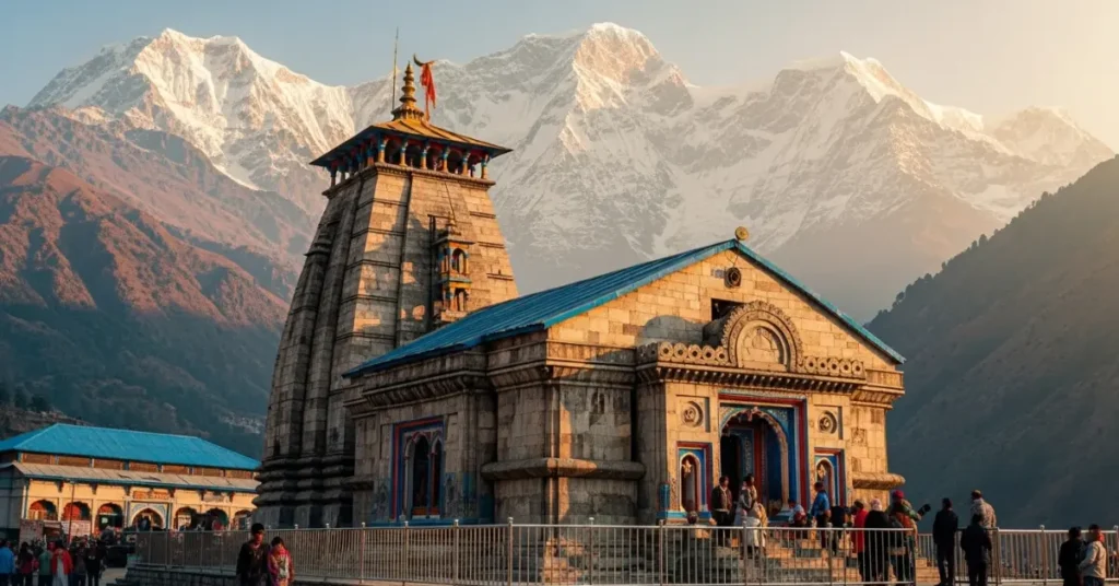 কেদারনাথ মন্দির , রুদ্রপ্রয়াগ জেলা, উত্তরাখণ্ড, ভারত