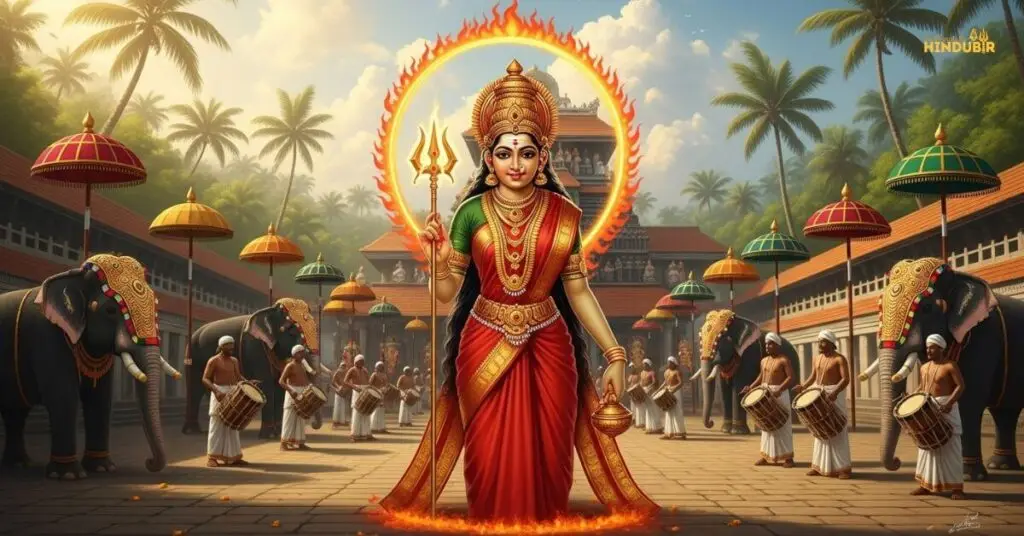 ভগরথা দেবী কেরালার জনপ্রিয় মাতৃরূপ দেবী ও ত্রিশূর-পূরামের ঐতিহ্য