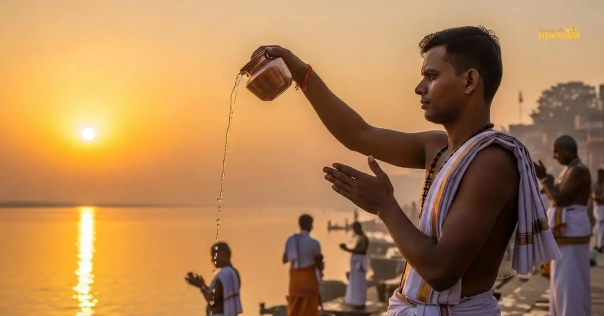 সূর্য উপাসনা, সূর্য মন্ত্র, অর্ঘ্য