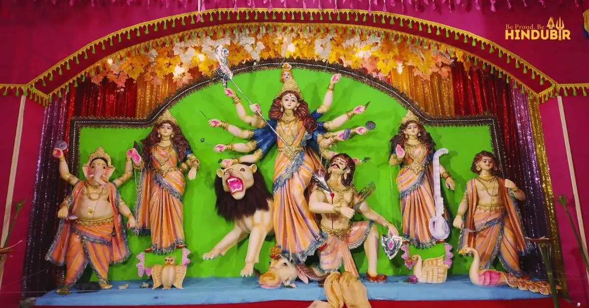 মহাষষ্ঠী দুর্গাপূজার শুভারম্ভ